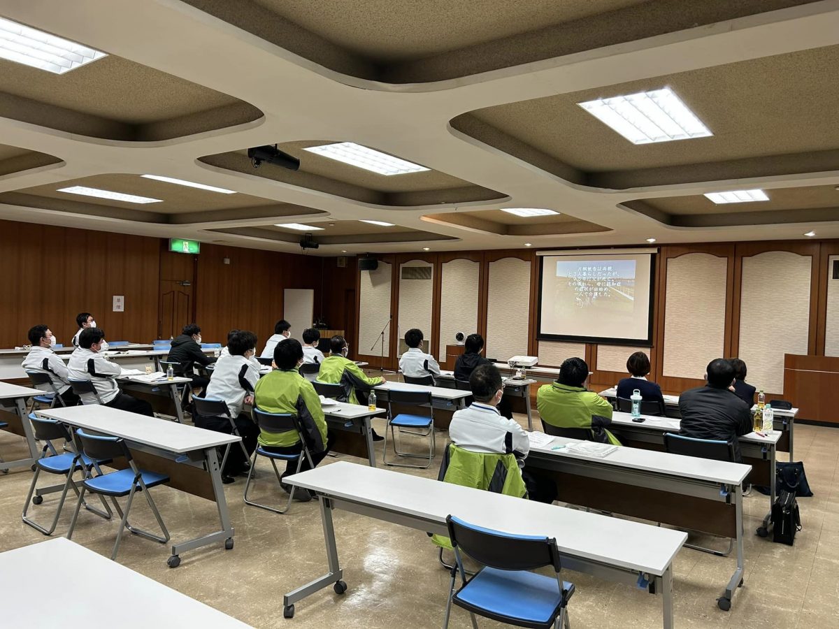 兵庫県宍粟市【JAハリマ】様よりご依頼いただき、認知症共済の研修をしました。