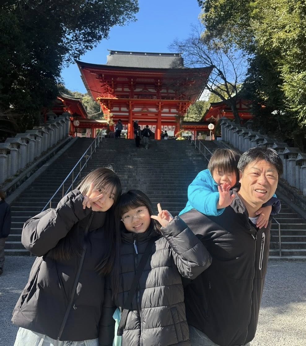 近江神宮へ家族で参拝♬